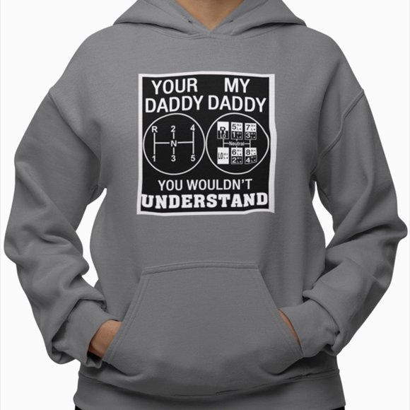 Your Daddy My Daddy You Wouldn't Understand Trucker Hoodie - Picture 4 of 5